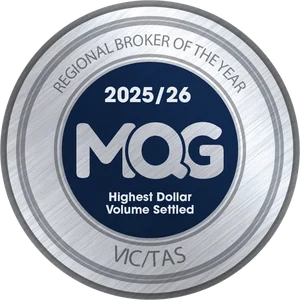 Money Quest Group Regional Broker of the Year 2025/26, VIC/TAS, Highest Dollar Volume Settled