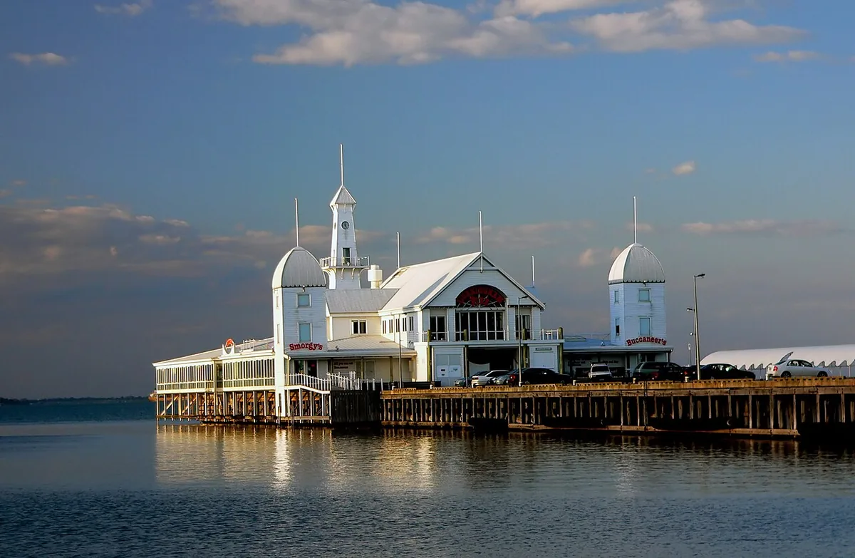 Cunningham Pier on the Geelong waterfront